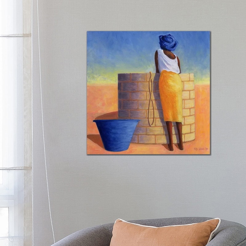 iCanvas "Well Woman" by Tilly Willis Canvas Print - 26x26x1.5