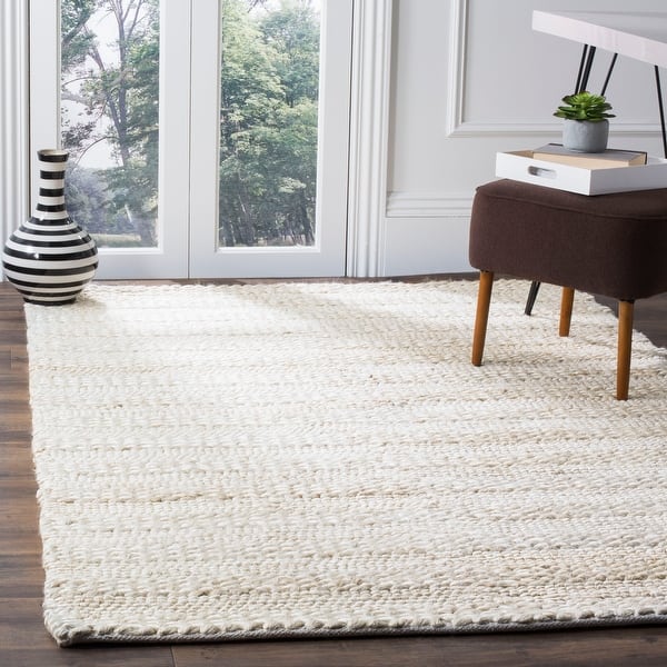 SAFAVIEH Handmade Natural Fiber Haven Jute Rug - 8' x 10' - Bleach - Rectangle
