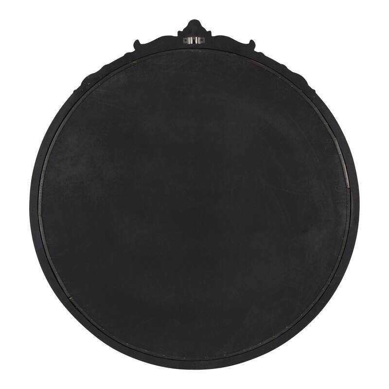 Kate and Laurel Marchon Framed Wall Mirror - 30" Diameter