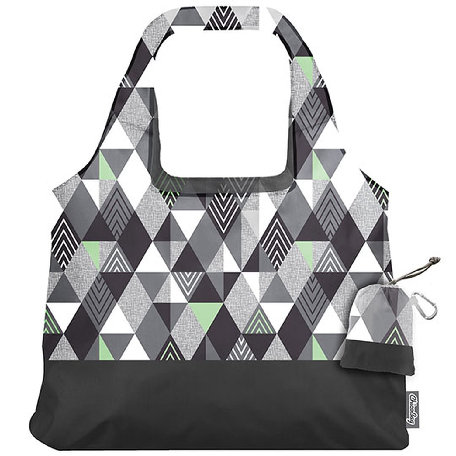 Shop Chicobag Shopping Bags Vita Matrix Gray Black Green