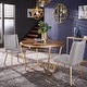 preview thumbnail 28 of 26, Vanderson Natural Wood and Gold Dining Set by iNSPIRE Q Modern