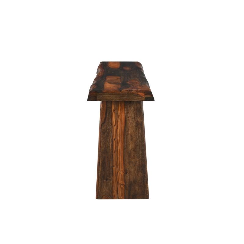 Avenue Live Edge Wood Console Table