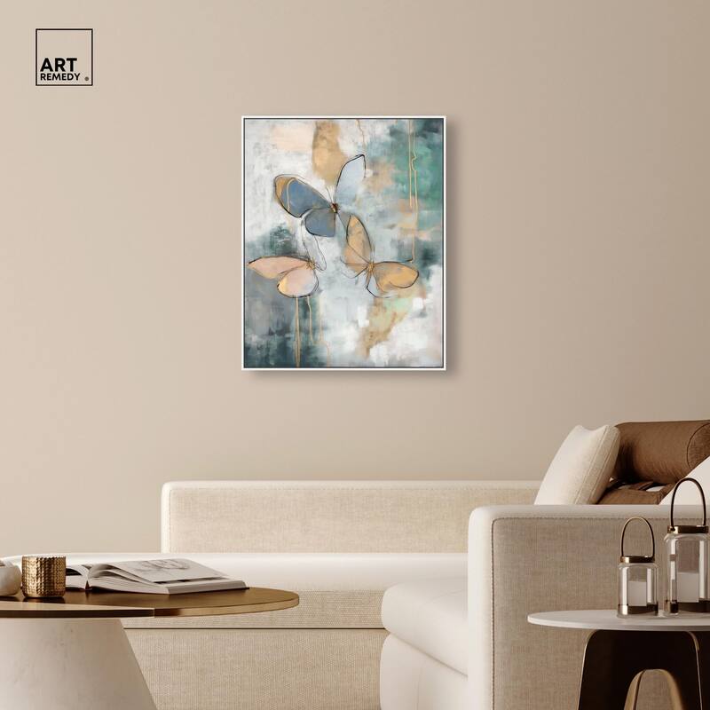 Butterflies Dream II Canvas by Art Remedy