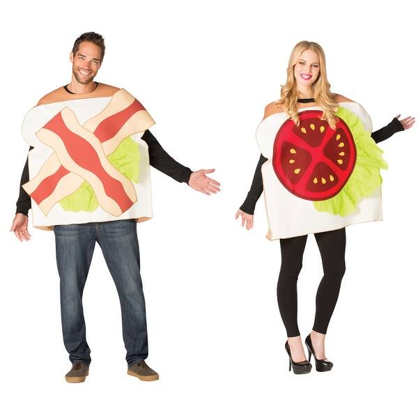 Shop Adult Blt Couples Halloween Costume Standard One Size Overstock 22738292
