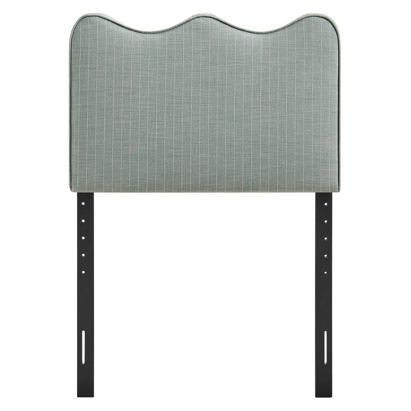 Athena Striped Fabric Upholstered Headboard