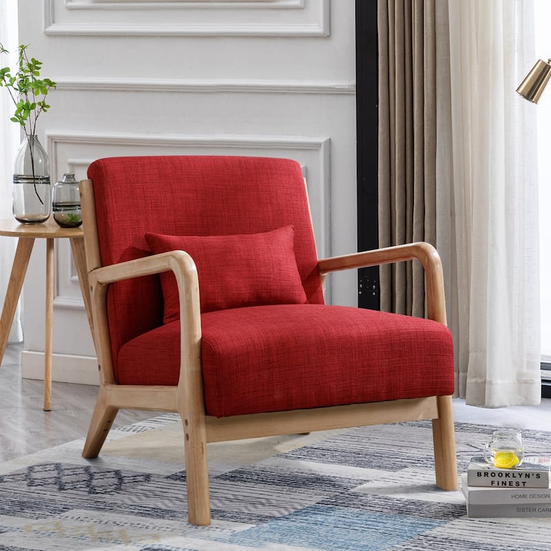 Aston Modern Solid wood Accent Chair for Living Room