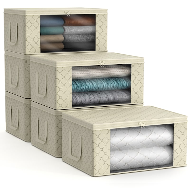 Storage Organize Bags (2 Pack) - 19" L X 14" W X 8" H