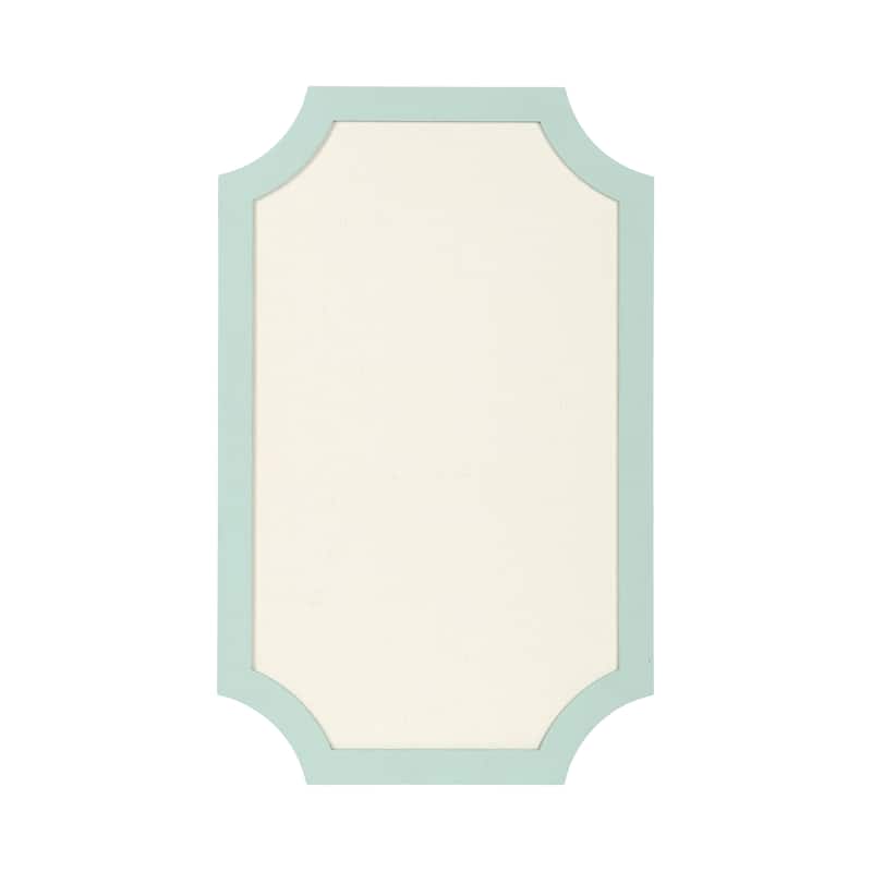 Kate and Laurel Holbrook Scalloped Rectangle Framed Pinboard