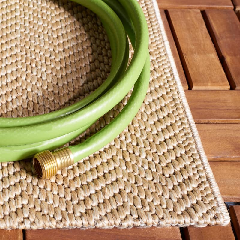 SAFAVIEH Sisal All-Weather Aoife Transitional Indoor/Outdoor Rug