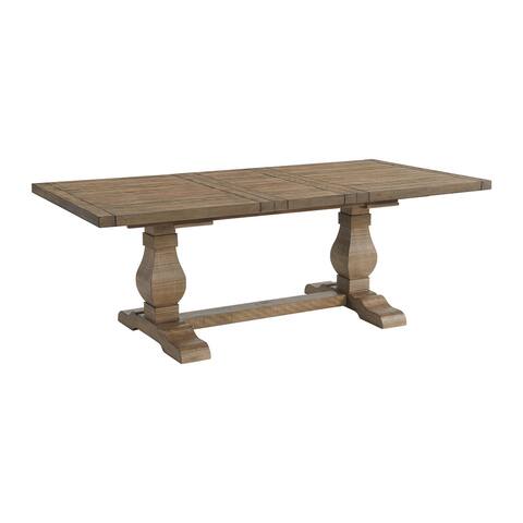 Napa 84" Dining Table Top with Extendable Leaf, Reclaimed Natural by Martin Svensson Home