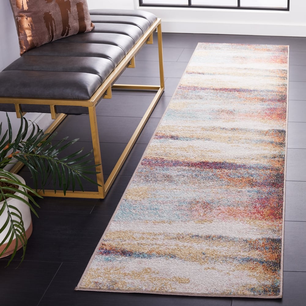SAFAVIEH Phoenix Elna Modern Abstract Rug