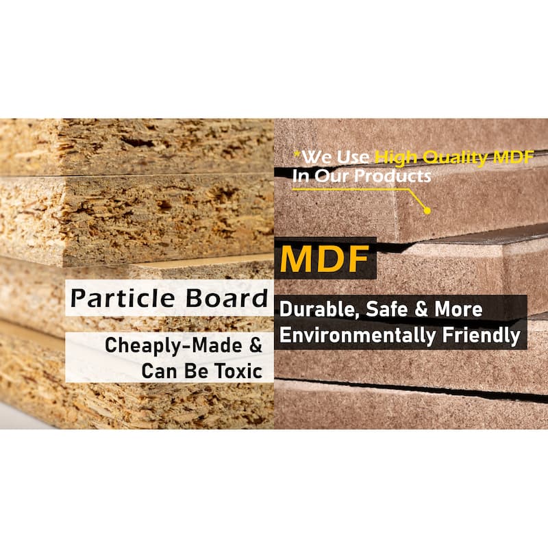 COZAYH Rustic Farmhouse Cottagecore Coffee Table