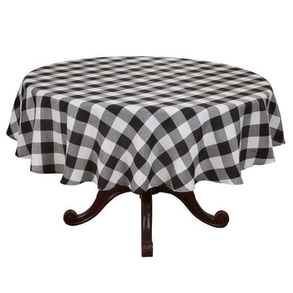 Casual Tablecloth With Buffalo Plaid Design On Sale Overstock 18057068