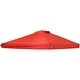 preview thumbnail 1 of 30, Sunnydaze Premium Pop-Up Canopy Shade with Vent 10x10 - Red