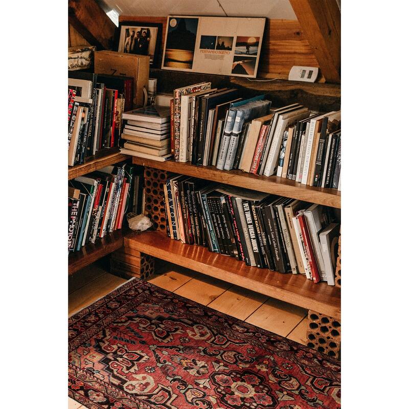 ECARPETGALLERY Hand-knotted Andelz Red Wool Rug - 4'1 x 6'8