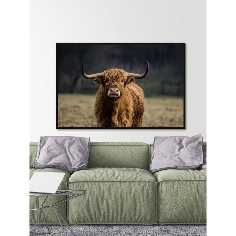 Whatever It Takes Floater Framed Print on Canvas