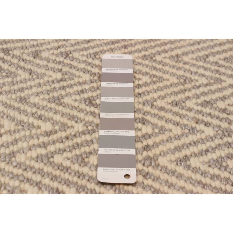 Nevada Grey Kilim 5'2" x 7'5" - 5'2 x 7'5