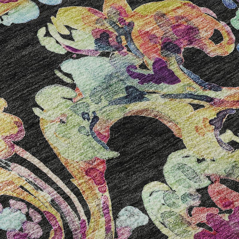 Premium Washable Super Soft Paisley Mayfield Rug