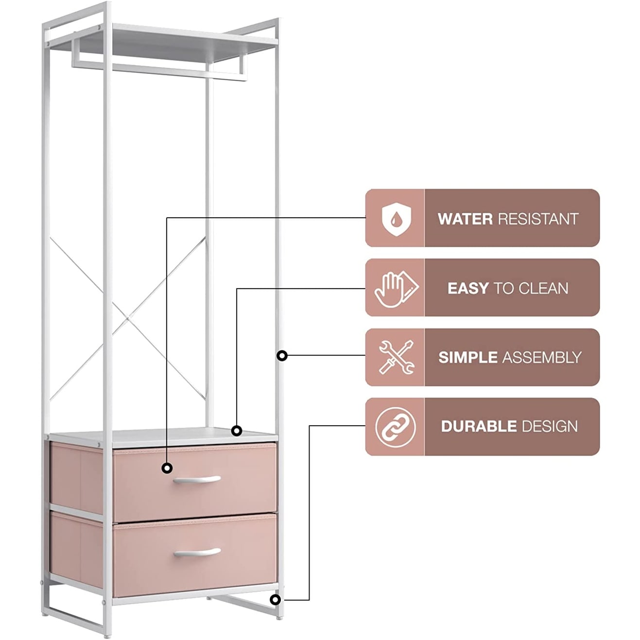 Kmart narrow hotsell garment rack