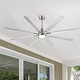 preview thumbnail 30 of 128, Sofucor 52/66/72/76/84Inch Large Ceiling Fan with Dimmable LED Light ,Remote&APP Control,8 Blades for Large Living Room,Porch