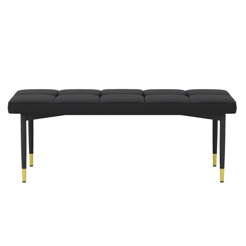 Multifunctional Black Shoe Bench