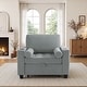 preview thumbnail 57 of 77, 3-in-1 Pull-Out Sleeper Chair Bed Convertible Adjustable Lounge