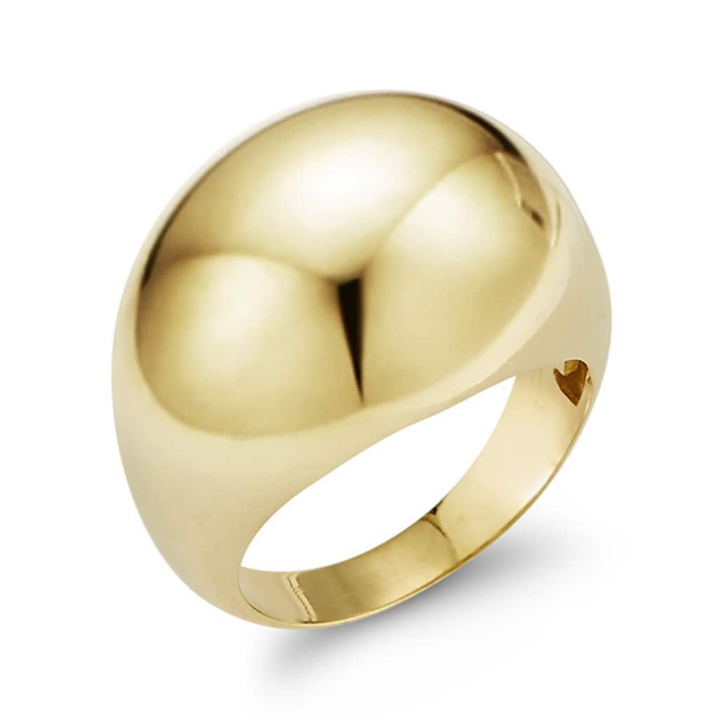 Soleil Sterling Silver Bold Dome Ring