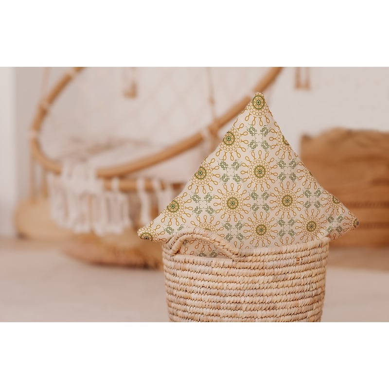 Sun Tile Decorative Throw Pillow