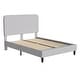 preview thumbnail 51 of 73, Upholstered Platform Bed with headboard