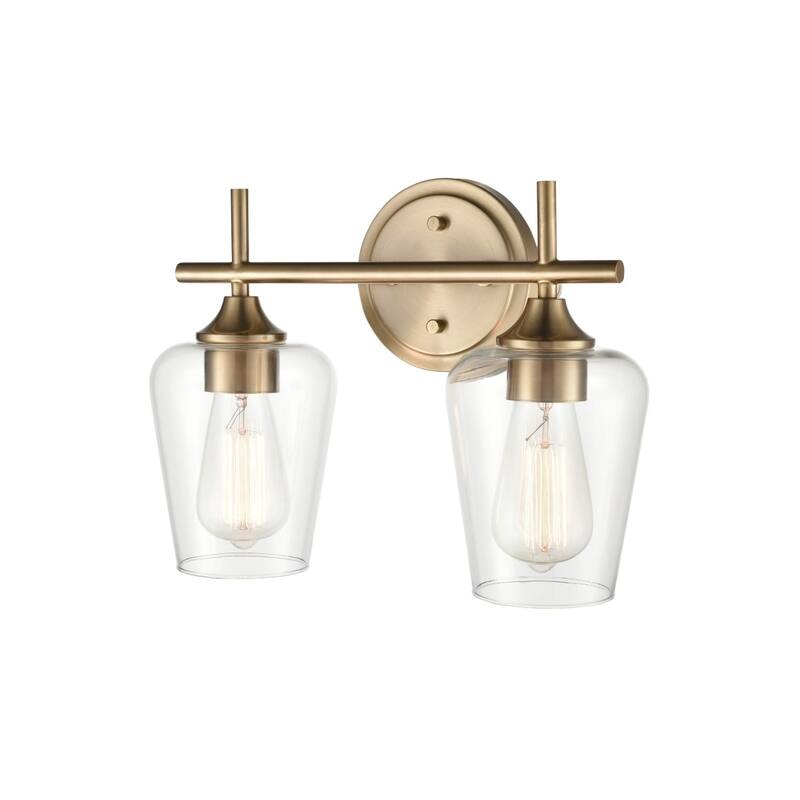 Millennium Lighting Ashford 2 Light 14" Wide Bathroom Vanity Light - Modern Gold