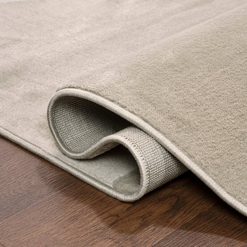 JONATHAN Y Alcina MidCentury Scandinavian Abstract Sun Two-Tone High-Low Area Rug