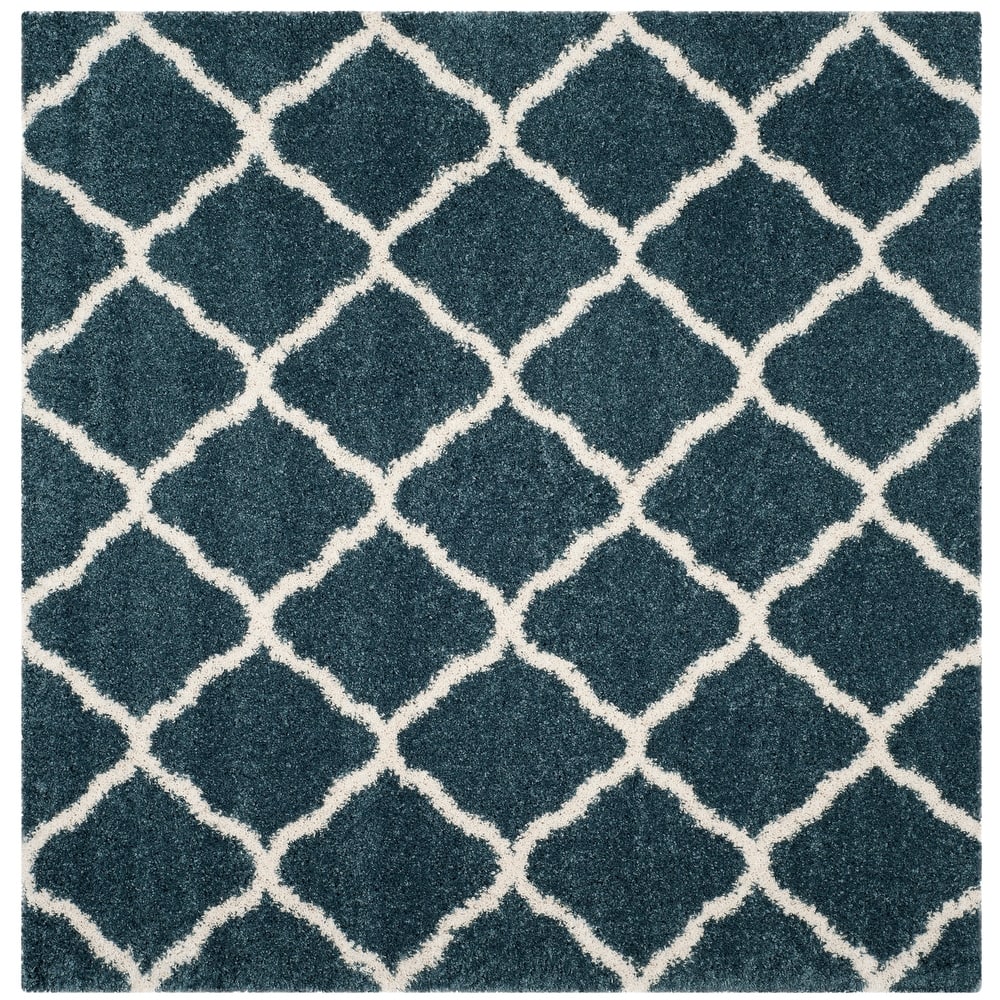 SAFAVIEH Hudson Shag Athena Trellis 2-inch Thick Rug