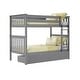 preview thumbnail 24 of 42, Max and Lily Twin Bunk Bed with Storage Drawers