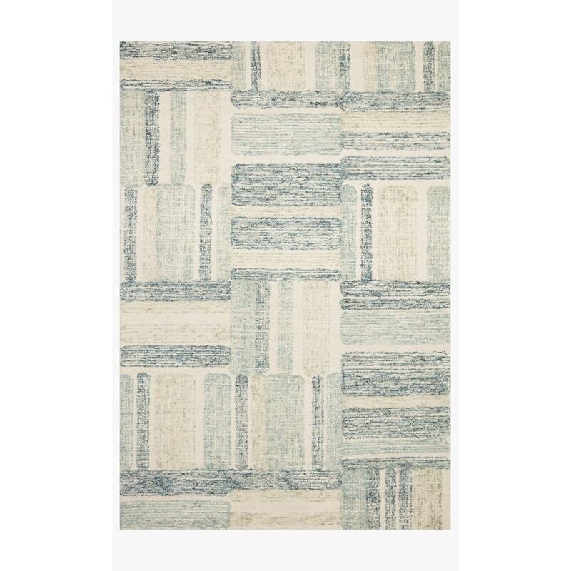 Alexander Home Aubrey Modern Graphic Wool Area Rug