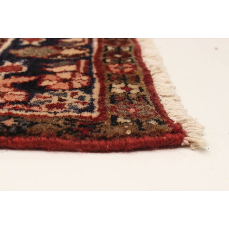 ECARPETGALLERY Hand-knotted Anadol Red Wool Rug - 3'10 x 9'10