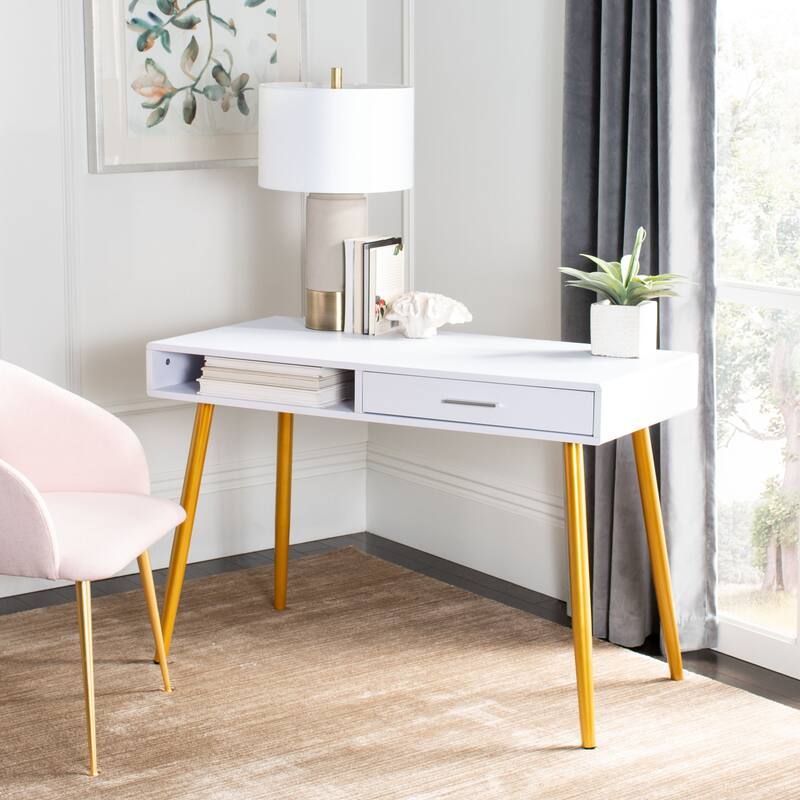 SAFAVIEH Zeta Mid-Century Modern Desk