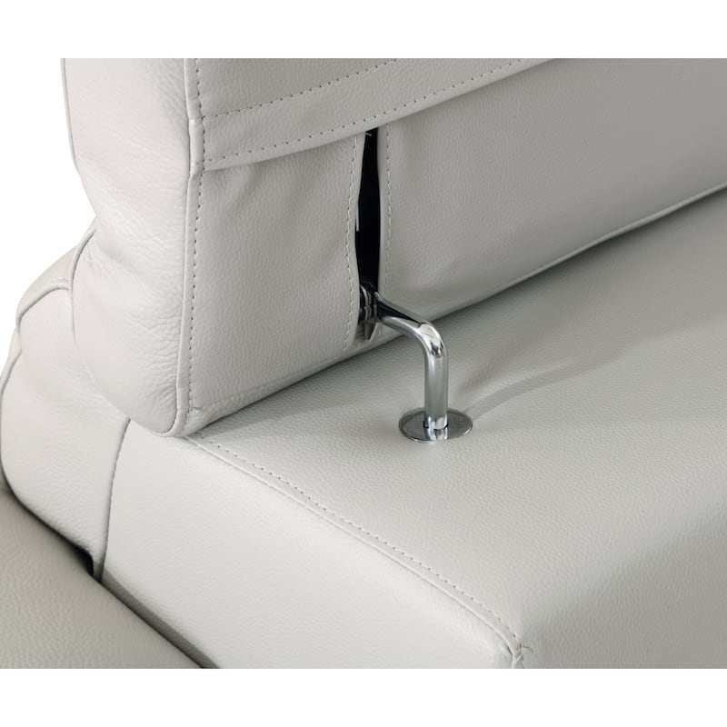 Top Grain Italian Leather Loveseat