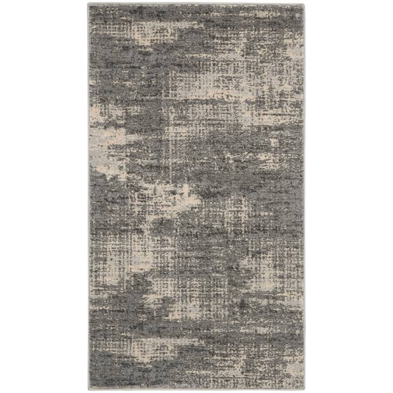 Calvin Klein Rush Abstract Modern Neutral Area Rug