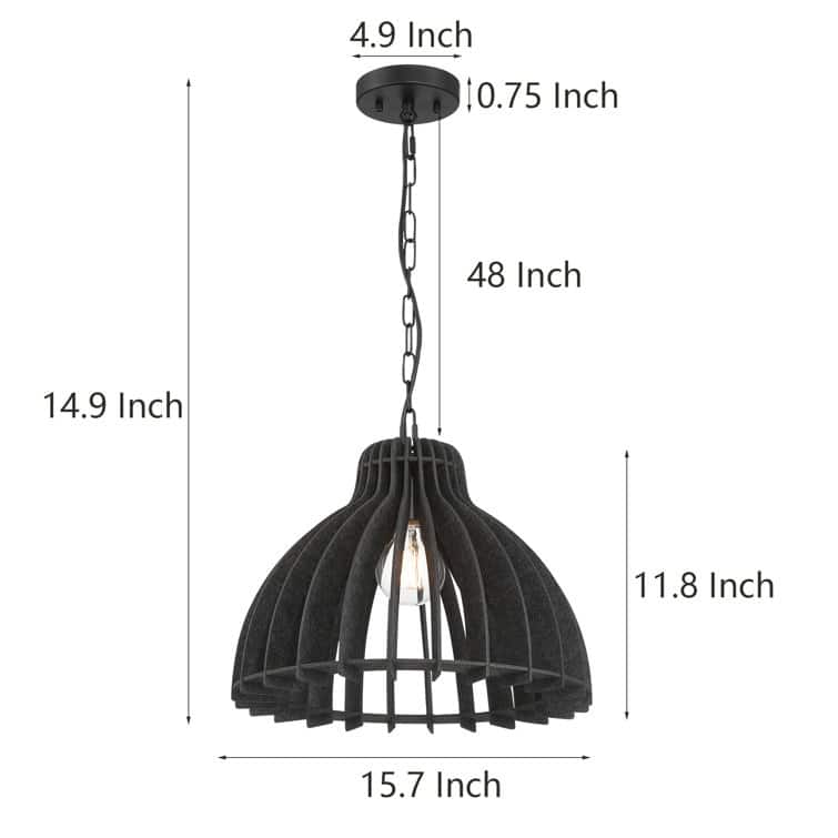 Acroma 1 - Light Kitchen Island Pendant - 1-light