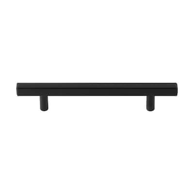 Utopia Alley Oslo Pull Handle-Matt Black Drawer Pull Handle, 5.0" Center to Center