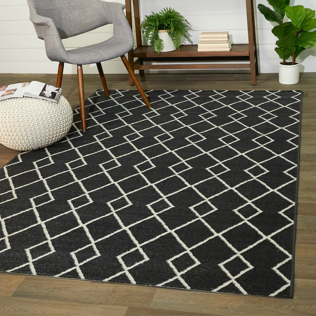 Carson Carrington Salsan Trellis Indoor/Outdoor Area Rug