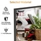 preview thumbnail 12 of 42, 64"x21" Full Length Floor Mirror with Stand Aluminum Alloy Frame,Wall-Mounted Mirror
