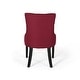 preview thumbnail 62 of 70, Cheney Contemporary Tufted Dining Chairs (Set of 2) by Christopher Knight Home - 21.50" L x 25.00" W x 36.00" H