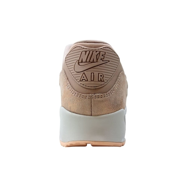 nike womens air max 90' beige canvas/brown leather