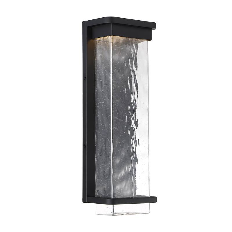 Vitrine 12in LED Indoor or Outdoor Wall Light 3000K - Black - 16-inch