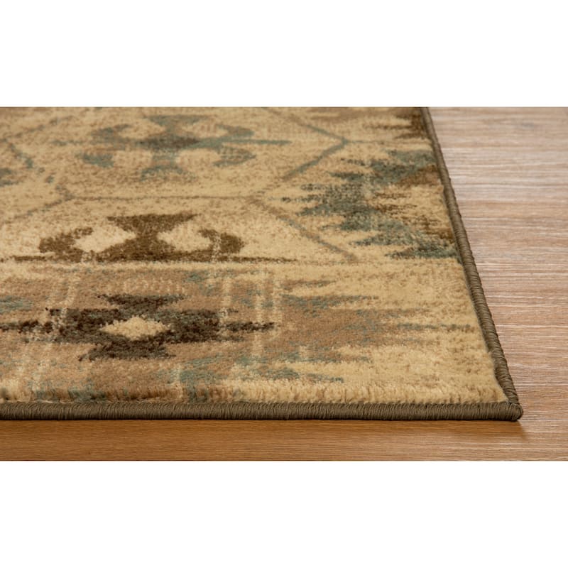 Domani Chandra Southwestern Medallion Area Rug