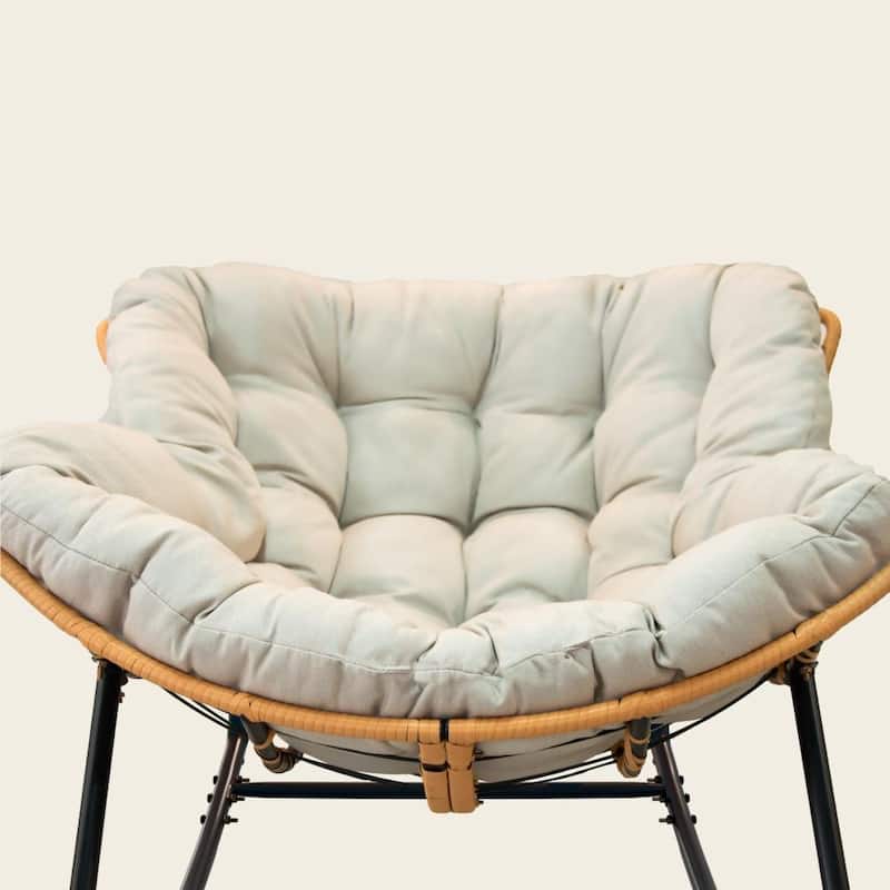 Outdoor Rattan Wicker Lounge Rocking Chair for Living Room