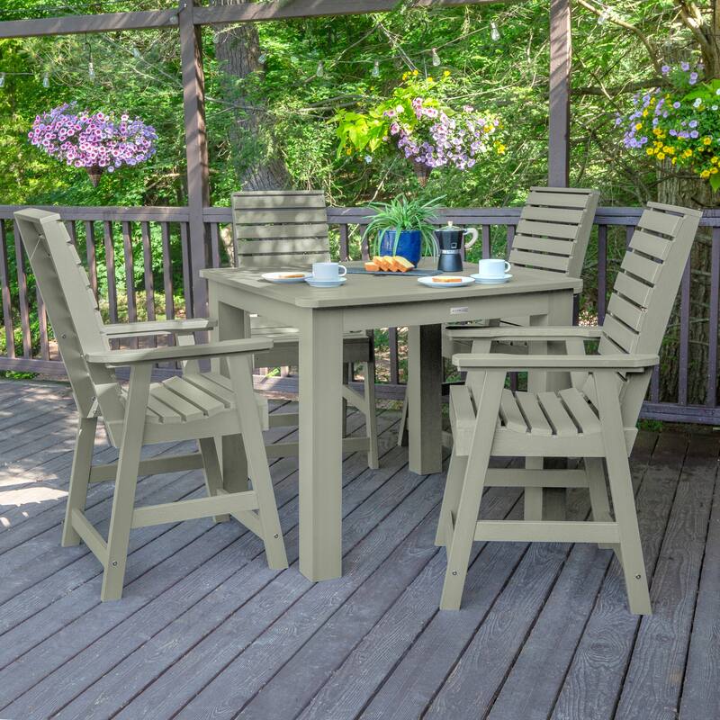 Weatherly Counter Height 5-piece Outdoor Dining Set