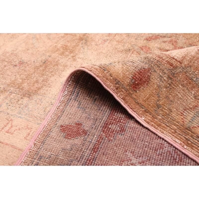 ECARPETGALLERY Hand-knotted Vibrance Brown Wool Rug - 11'0 x 12'10