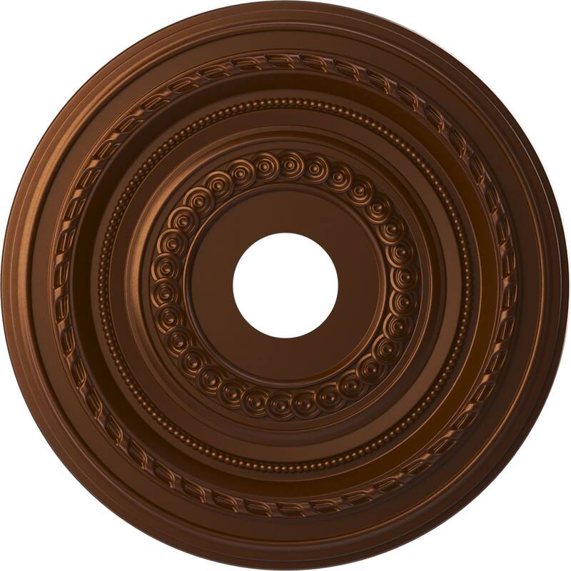 3 1/2" Inside Diameter - Cole Thermoformed PVC Ceiling Medallion